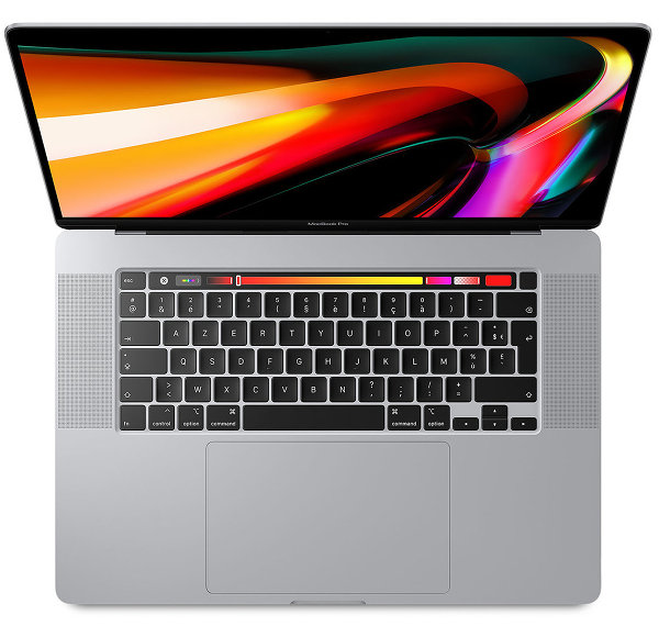 MacBook Pro 16 pouces Argent